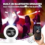 LitEnergy Star Projector Alarm Clock