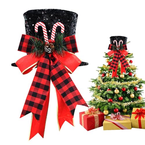 Estrella de abeto de tela para el árbol de Navidad y decoración de habitaciones infantiles 7