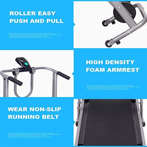 Image of High-End Treadmill Walking Multifunctional Treadmill Home Fitness Equipment Portable Fitness Equipment Folding Running Jogging