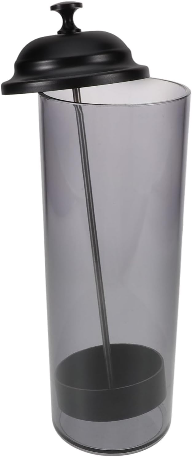Reusable Plastic Straw Holder Dispenser Bucket for Bent and Wide Straws Home Storage Organizer for Stations and Kitchen Counters Gray