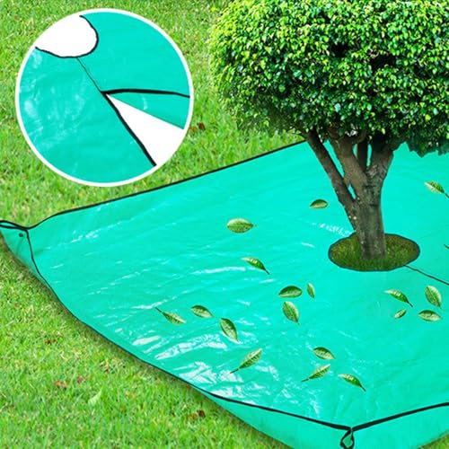 Malla antihierbas resistente de 200 x 200 cm con tejido impermeable de larga duración 8