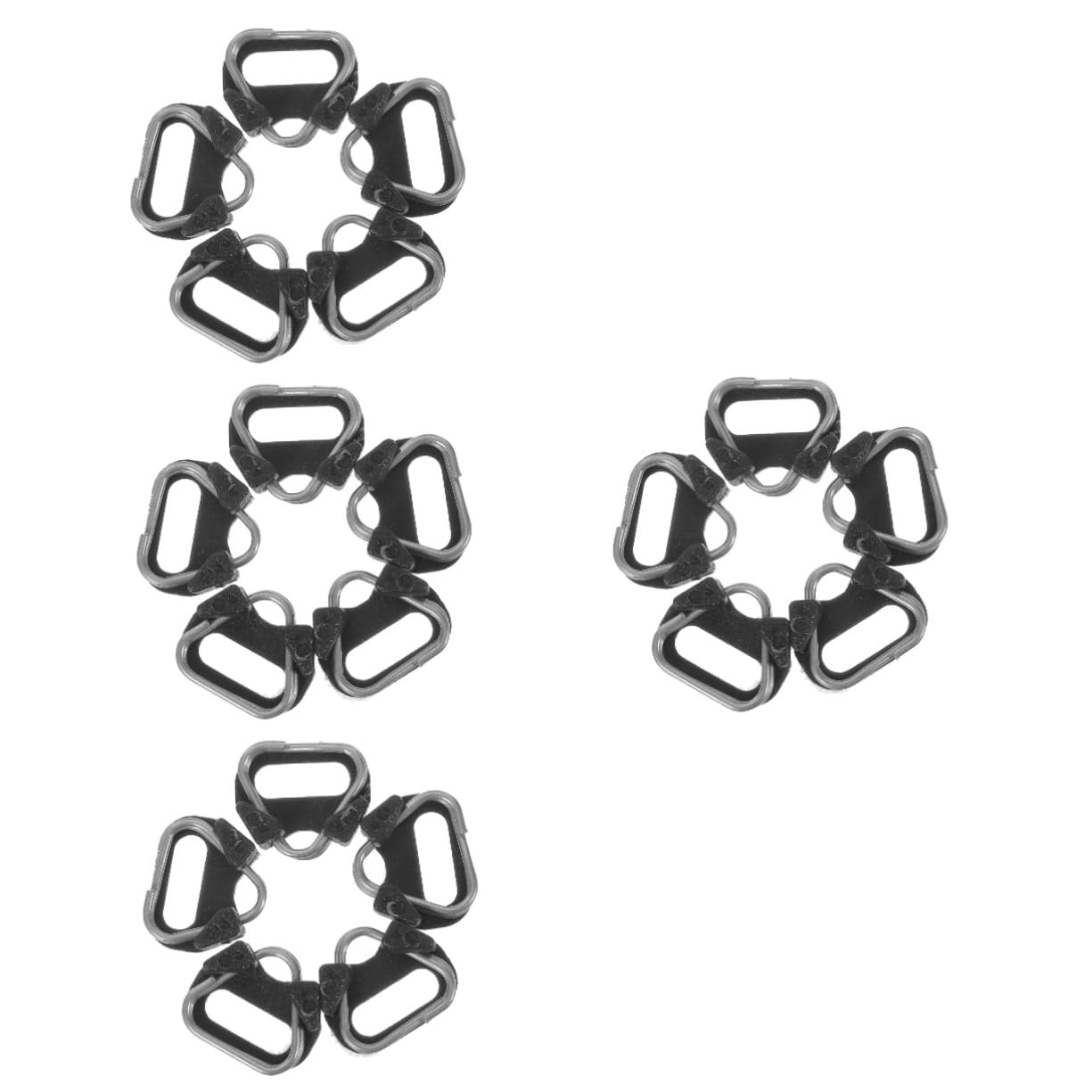 Operitacx Anillo Dividido Para Correa De Cámara Adaptador De Compatible Cuello Hombro Para D 5 Piezas X 4