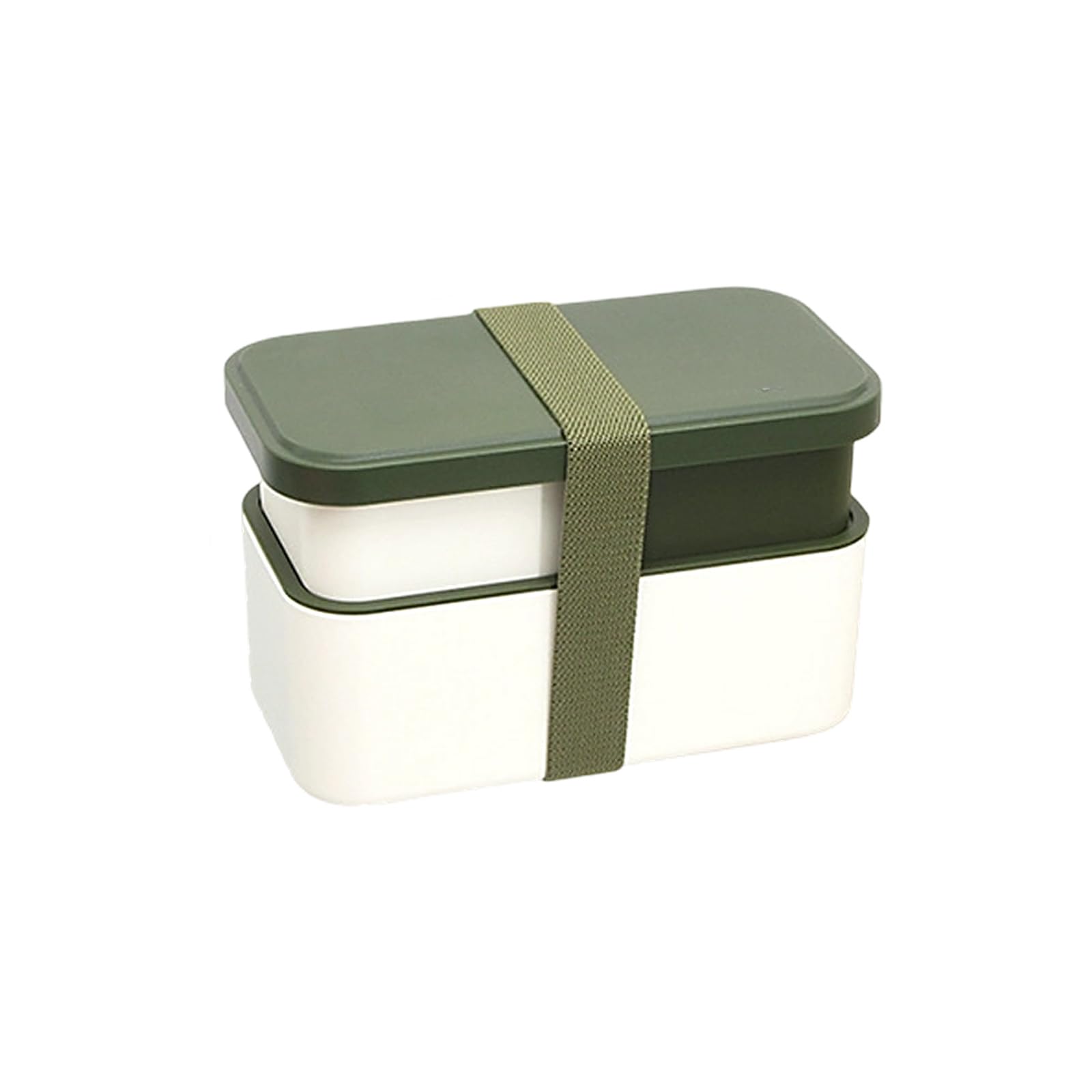 CAZSTYK Microwave Safe Food Grade Compartmentalized Container Large Capacity Divided Lunch Box for Daily Meals Double Layer Lunch Box