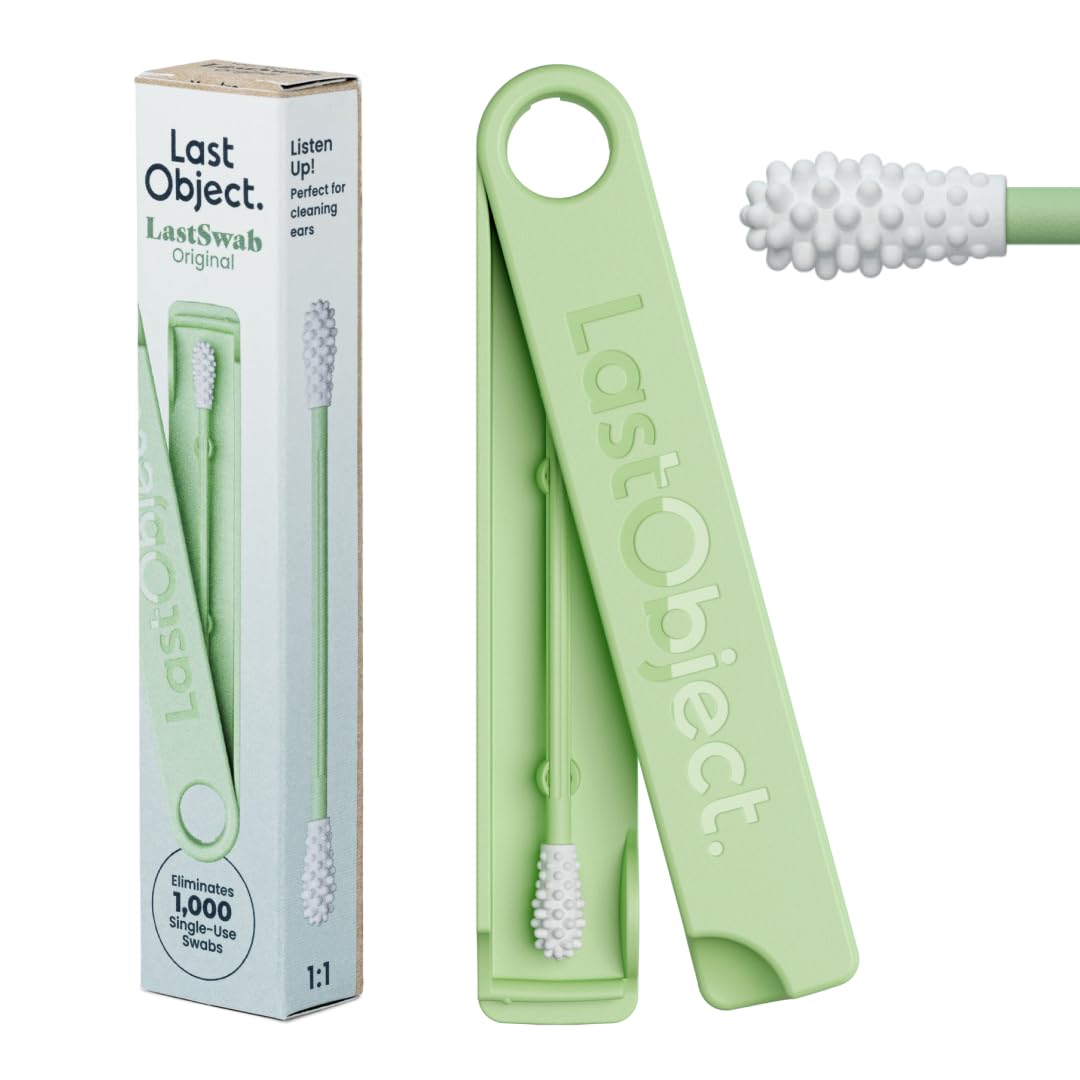Hisopos reutilizables LastSwab® para rutinas de belleza – Alternativa sostenible a los hisopos desechables – Fáciles de limpiar – Se entregan con estuche de viaje - Roja — view 10