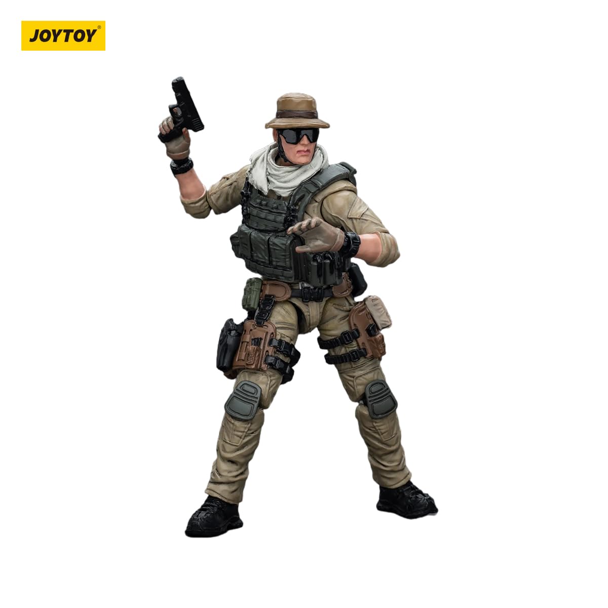 HiPlay JoyToy Action Figure Sniper JT9527 - Personaggio Collezionabile In Scala 1:18, Statuetta In ABS/PVC, Altezza 10,6 Cm - 3