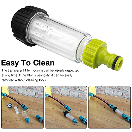 ADDLIVE Filtro Dellacqua per Idropulitrice Ad Alta...