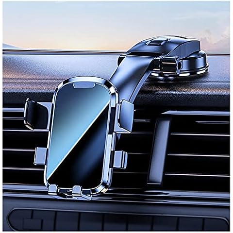 Dashboard Phone Holder,Powerful Vacuum Suction+Flexible Arm 360 Adjustable Car Phone Holder Mount Clip,Most Stable Phone Holder for Car Compatible with iPhone 14 Plus/Pro Max XR XPlus Cover