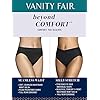 Vanity-Fair-Womens-Beyond-Comfort-Seamless-Waist-Panties Vanity Fair womens Beyond Comfort Hi Cut Panties Briefs, Seamless Waist - White, 6 US