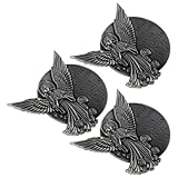 MUSISALY 3 Stück Teiliges Auto Schutzengel Visier Clip Religiöser Auto Anhänger mit Never Drive Faster Gravur Schutzengel Autozubehör für Teens Familienreise und Inspirierendes