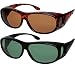 Fit Over Sunglasses Polarized Lens Wear Over Prescription Eyeglasses 100% UV Protection Fitovers for Men and Women