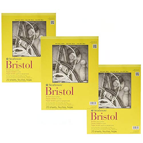 Bloc Bristol Strathmore 300 parfait pour dessiner en atelier
