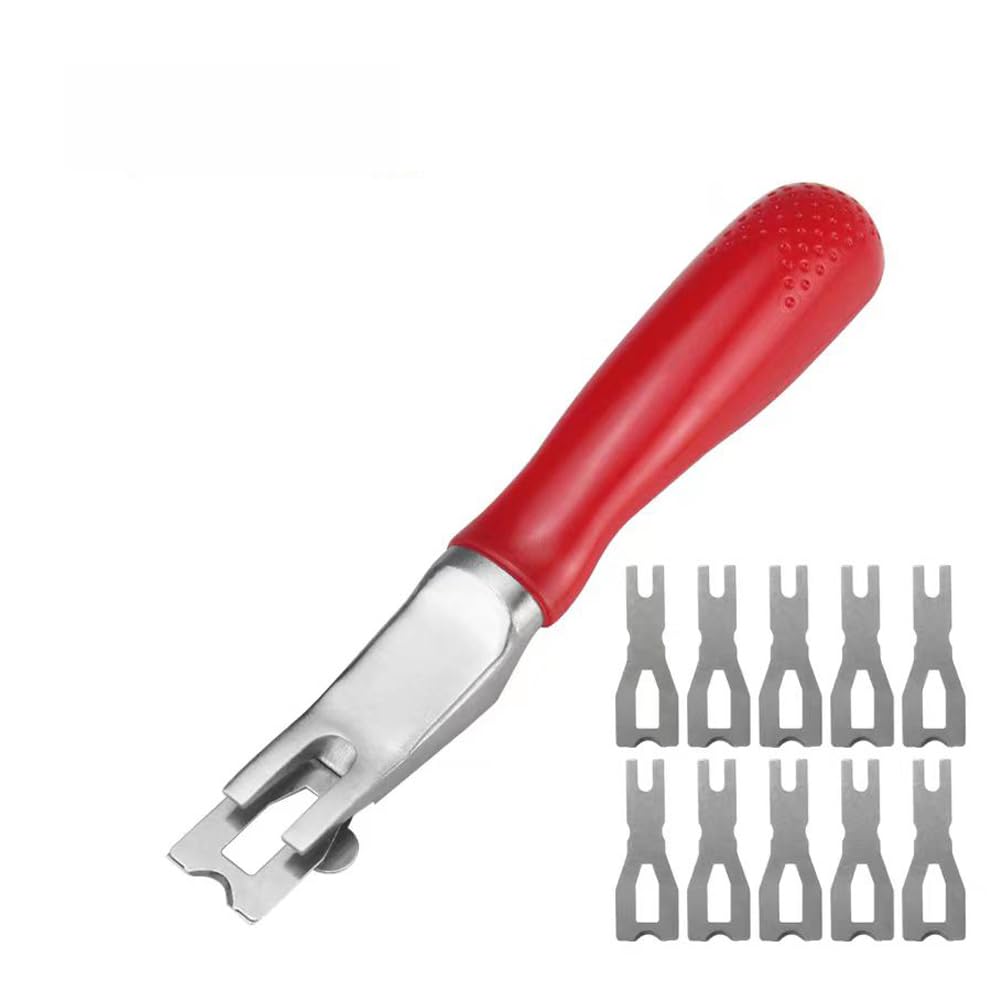 Skiving Knife Vinyl Flooring Welding Cutting Blades Tool Floor Carpet Trimming Skiving Tool Stainless Steel Welding Skiving Kit for the trimming of