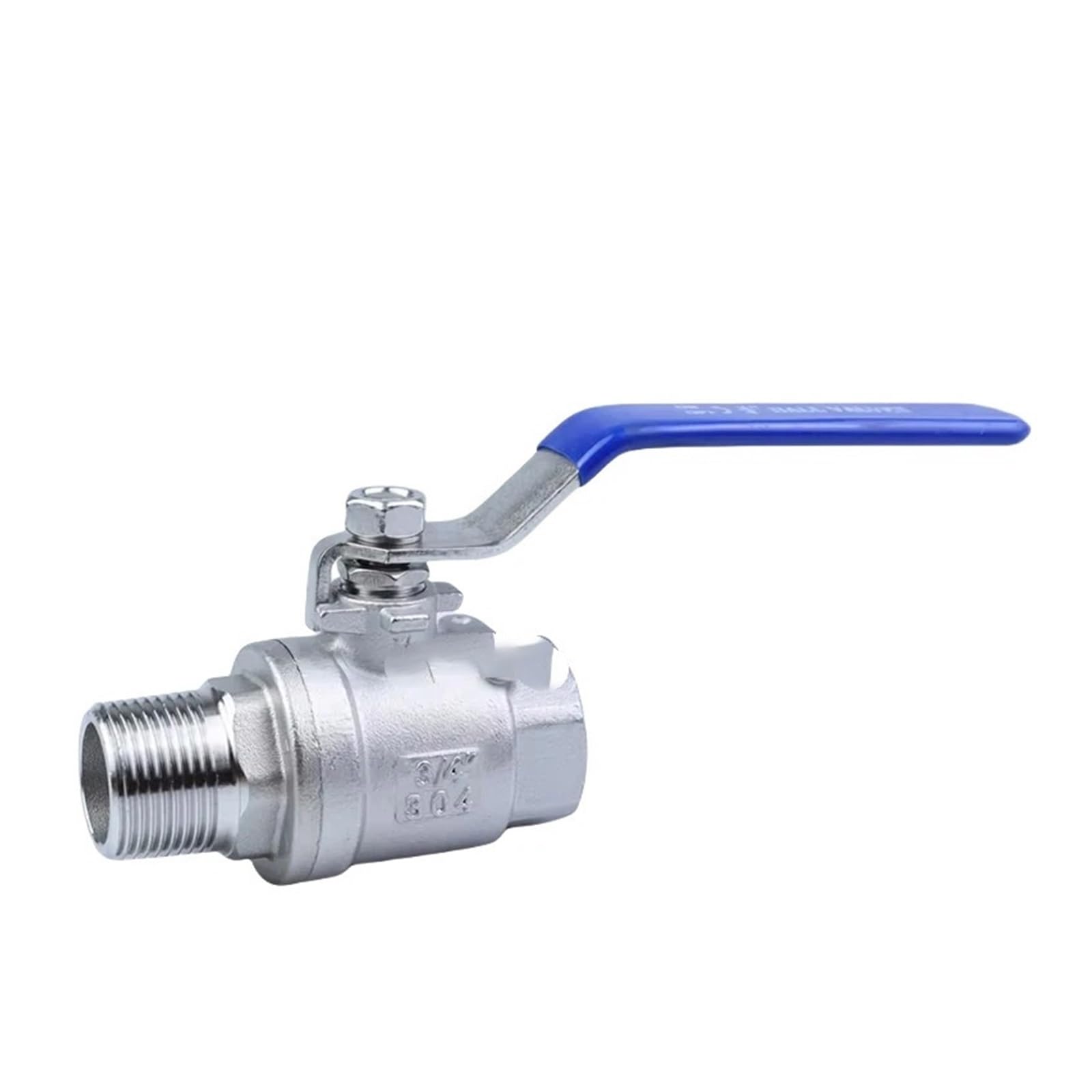 1 Uds BSP rosca hembra a macho válvula de bola acero inoxidable 304 for agua aceite Gas DN8 DN10 DN15(1")