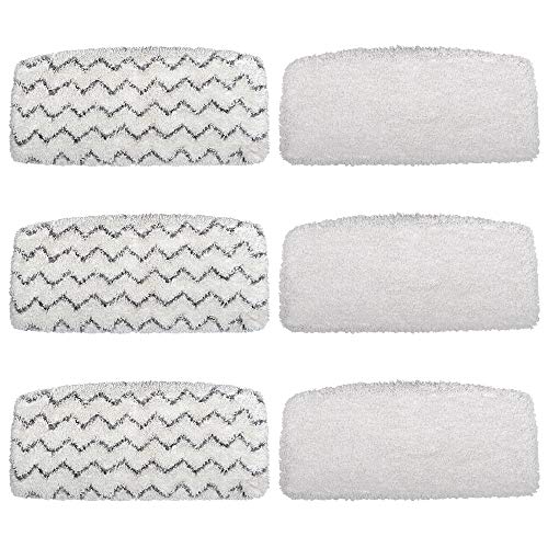 F Flammi Microfiber Steam Mop Pad 1252 for Bissell PowerFresh Vac & Steam 2747A, 1132 1543 1632 1652 Symphony Vacuum and Steam Mop Series