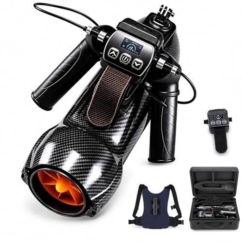 HCAUYNN Scooter Submarino Eléctrico, Velocidad hasta 7 km/h, Profundidad Máxima 40 m, Propulsor para Buceo Recreativo y Profesional