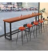 Amazon｜バーカウンター カウンターテーブル 無垢材のバーテーブル