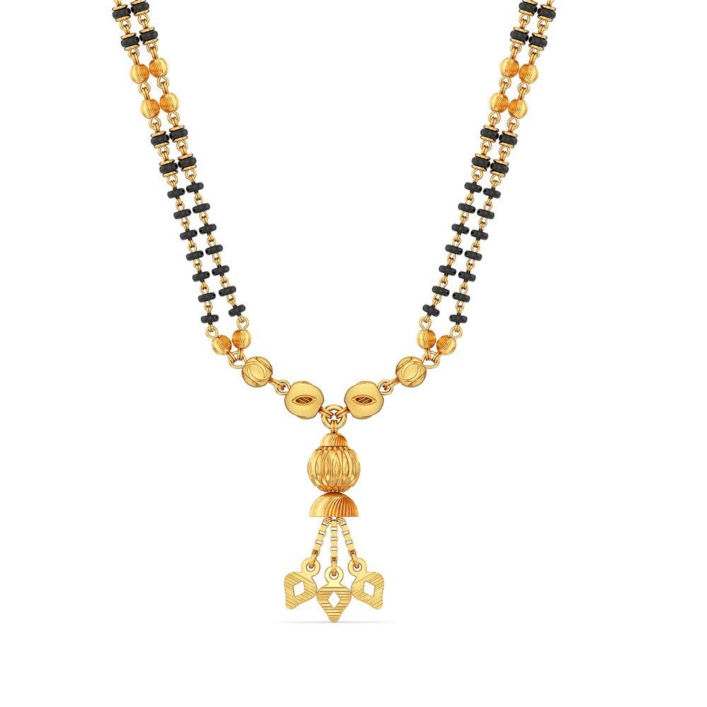 Bandhan Mangalsutra Collections 22K Yellow Gold Necklace for Women