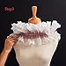BLESSUME 1pc Lace Renaissance Neck Ruffle Collar (15.5