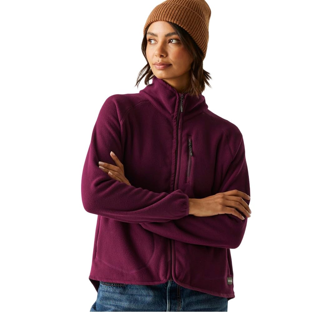 Regatta Womens Frankie Full Zip Fleece Warm Lightweight Winter Layer Top