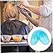 WRITWAA 1Pair Silicone Ear Protection Tool Ear Covers for Hair Salon Dyeing Soft Ear Shield Sky Blue Fit for Comfort and