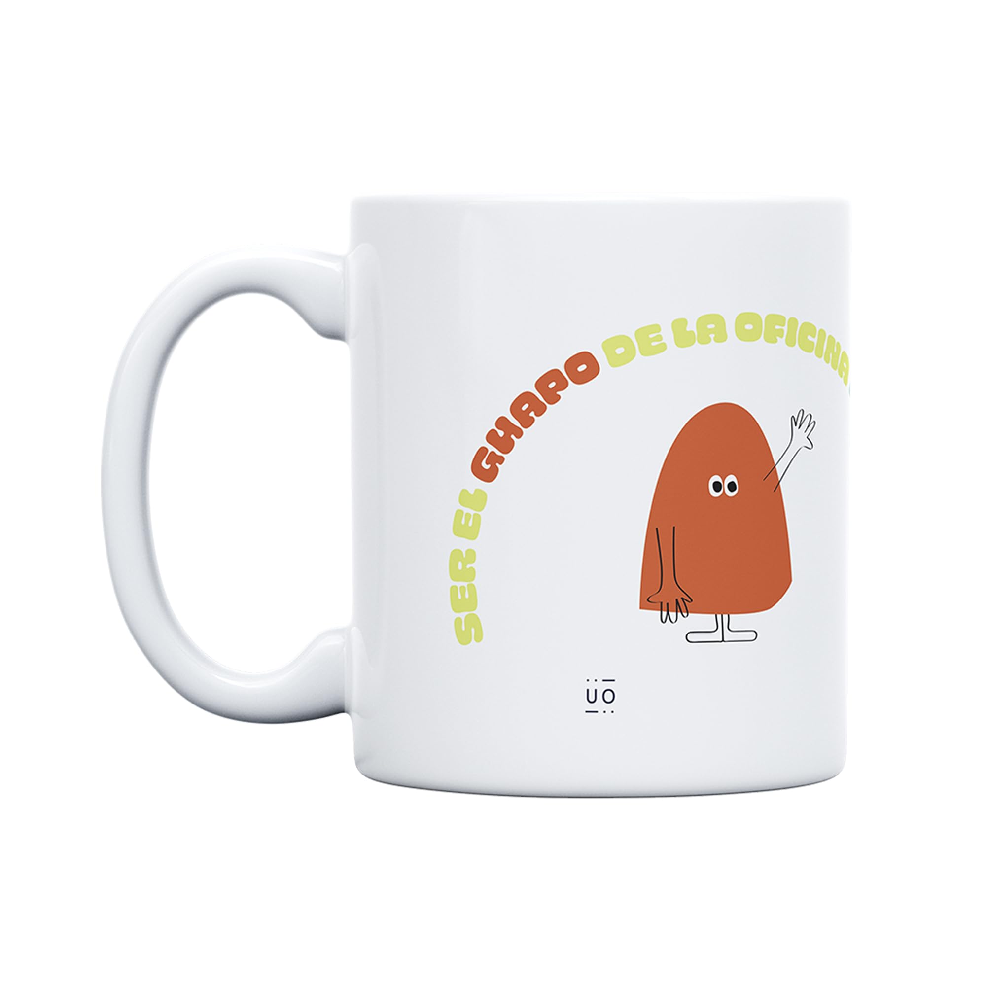 UO Being The Handsome of The Office is Not Easy Mug Gift for Friends Original Gift for Secret Santa Funny Gift for Men 350ml Ceramic