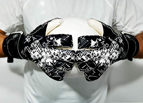 GK Saver Prime BW01 - Guanti da portiere da calcio...