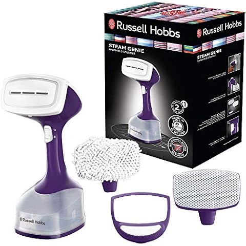 Plancha Vertical de Vapor Russell Hobbs Steam Genie - 1650 W, 3 Accesorios Cover