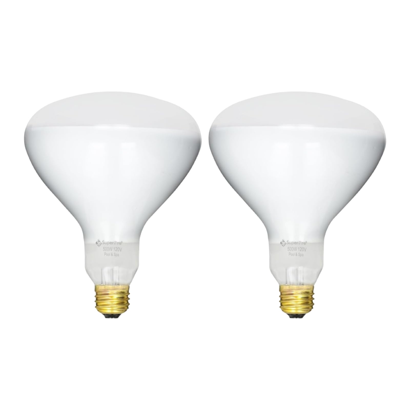 yuu★ Incandescent Flood Lamp 104042 500W – E26 Medium Base, R40, 5400
