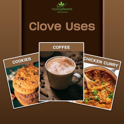 Ceylon Flavors Fresh and Pure Organic premium hand picked whole cloves 250g (8.8 oz) from USDA Certified Farm - Image 4