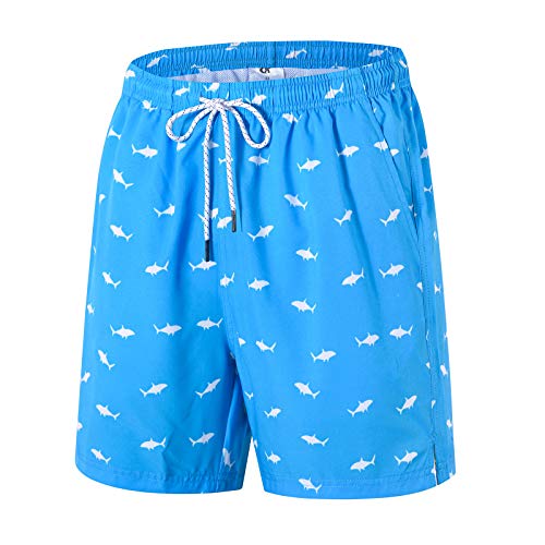 YuKaiChen Men's Swim Trunks Quick Dry Beach Shorts with Mesh Lining3