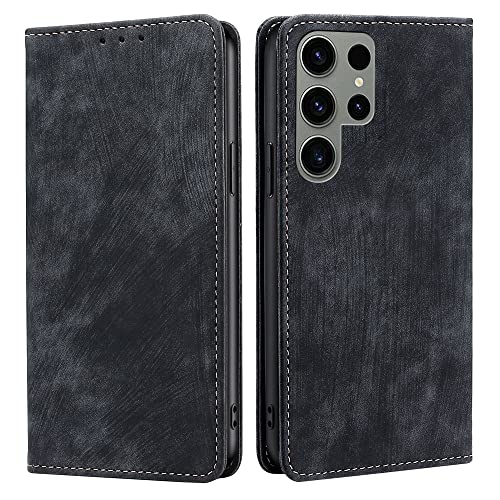 AiMaoo Samsung Galaxy S23 Ultra Ή P[X ho ϏՌ h~ y  PUU[ J[h[ RFIDCh~ }Olbg X^h@\ P[X 蒠^ Samsung Galaxy S23 Ultra p 