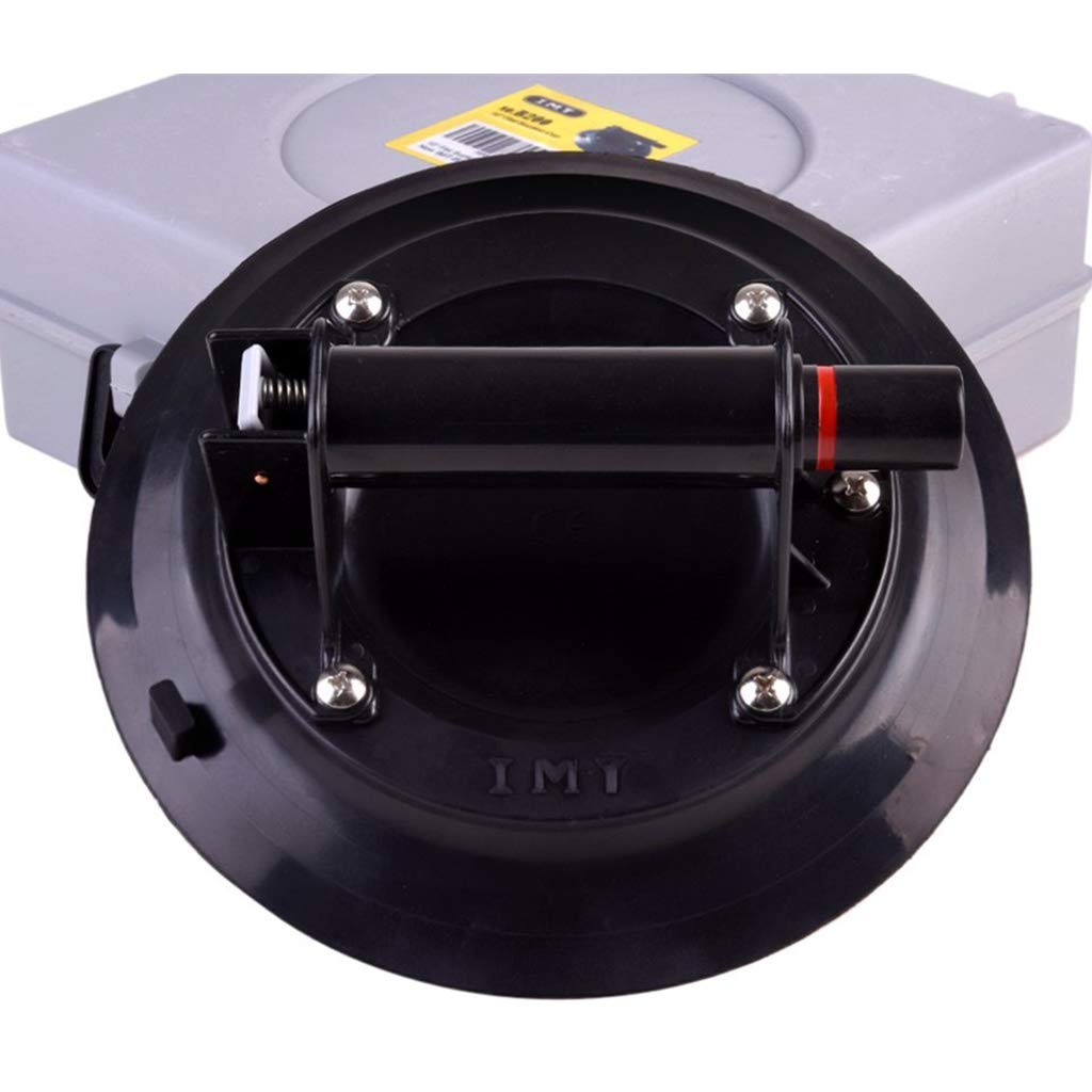 IMT Ventosas de vidrio de 10 pulgadas, elevador de vidrio de succión al vacío resistente para elevación de granito y reemplazo de