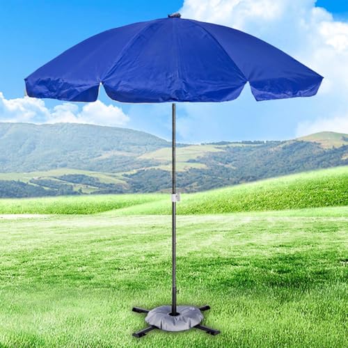Support de parasol extérieur pliable Generisch - Pied portable stable avec lest 10 kg
