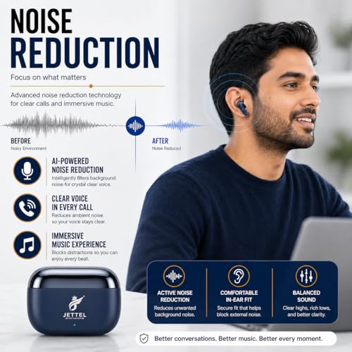 Image of Ear Buds Wireless, Earbuds, Bluetooth Earphones Wireless 5.4v, 50H Playtime