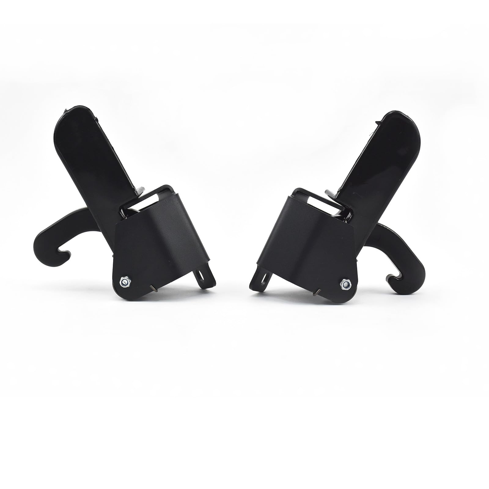 Generic Hood Latch Hook (1Pair) for Freightliner FLC, FLX, Cascadia,Replaces 1712711000, A17-15370-000, 1712711001, A17-15370-00, black