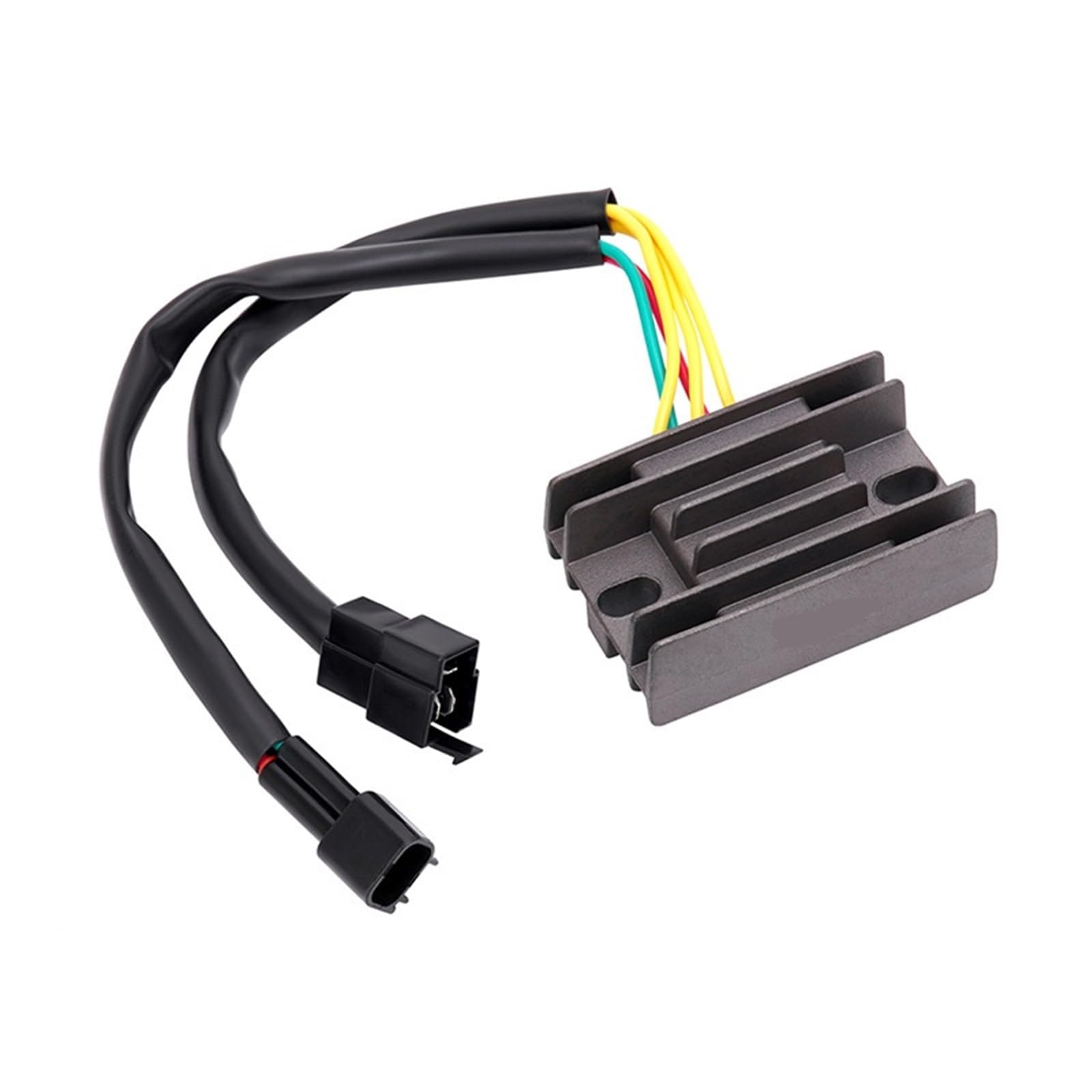 Regulador voltaje moto‌ Estabilizador de voltaje‌ Rectificador regulador de voltaje y bobina de estator para motocicletas Suzuki DRZ400 DR-Z400 32800-29F00. Compatible con Kawasaki KLX400.(Rectifier)
