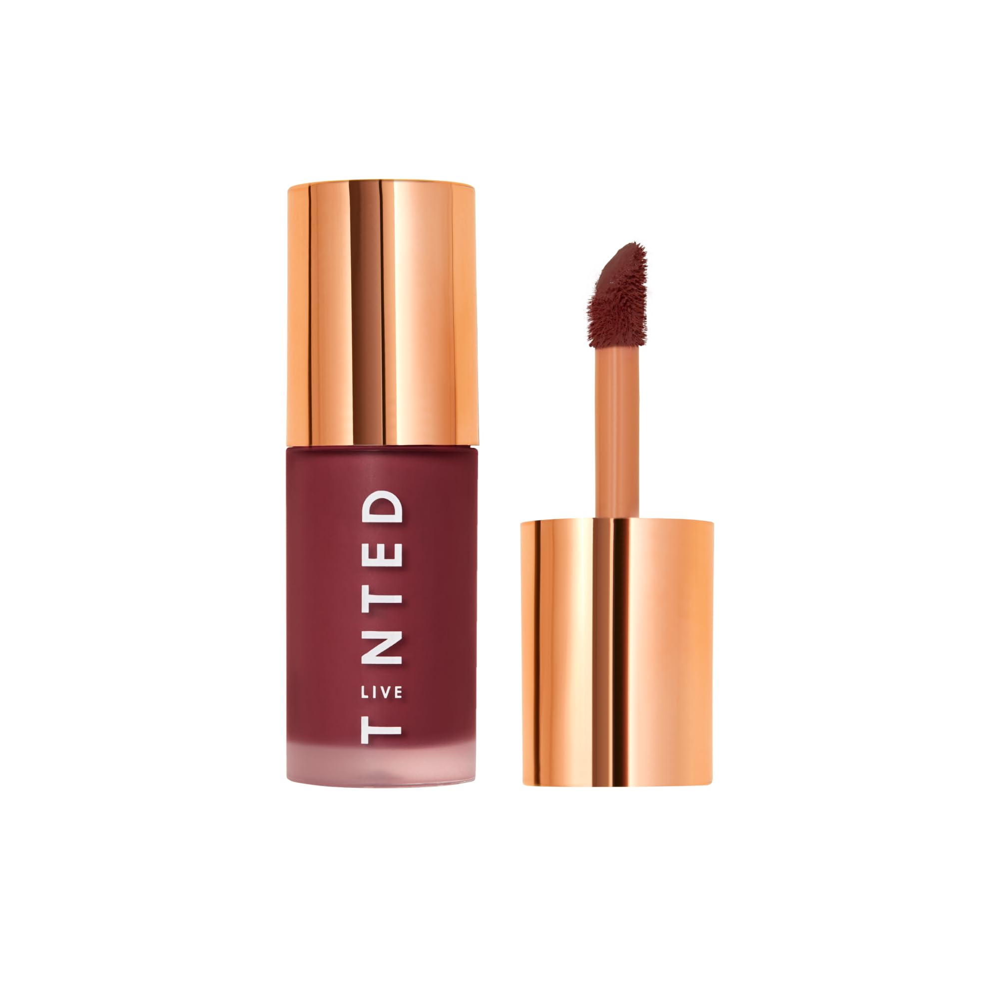 Live TintedBlush Crush Liquid Blush - Creamy Blush for All Skin Tones, Skincare-Powered With Peony Extract, Açai Fruit Oil, and Vitamin C Infused Liquid Makeup Blush, 1 oz - Berry[Amazon-developed Certification] Compact by Design