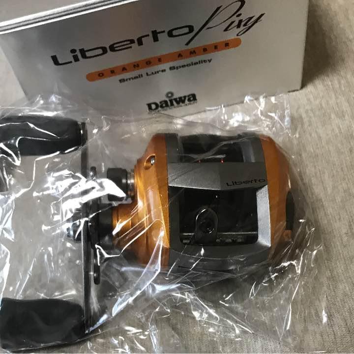 DAIWA - ダイワDAIWA リベルトピクシー　ORANGE AMBER Daiwa Liberto Pixy Orange Amber Right Handed Baitcasting