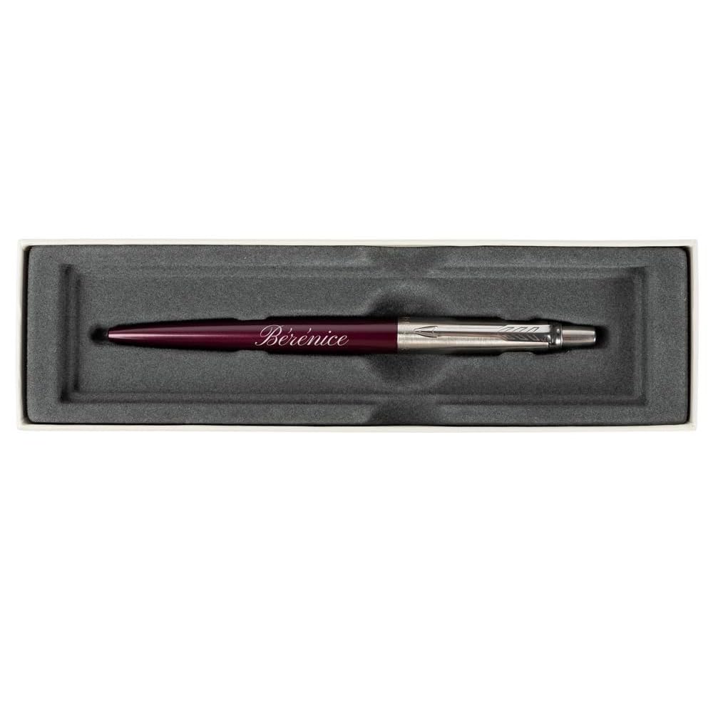 Ocadeau Stylo bille personnalisé Jotter violet avec gravure texte – Stylo bille Jotter Core violet personnalisable