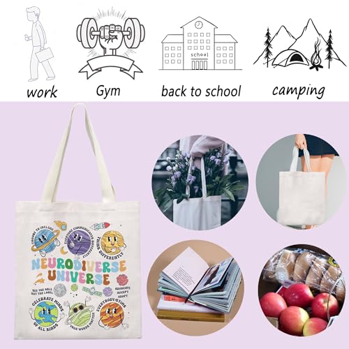 Bolso Tote para Concientización sobre Autismo miniatura 5