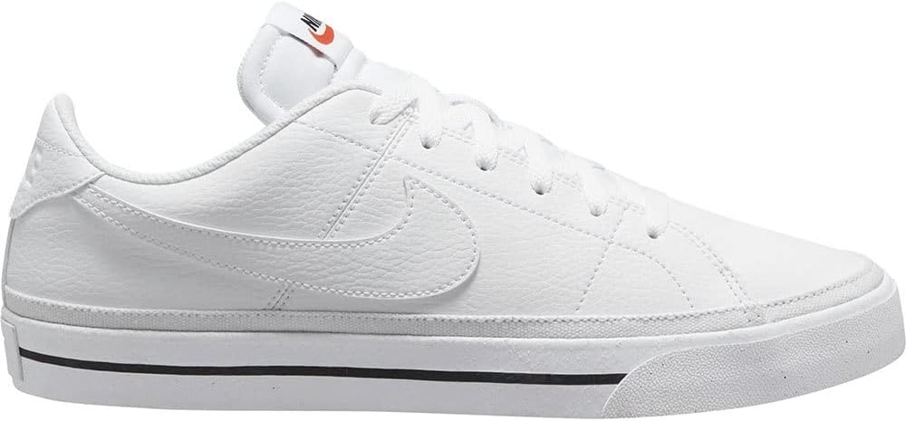 Nike - Court Legacy, Men's Shoes, White/White-Black, - Image 2