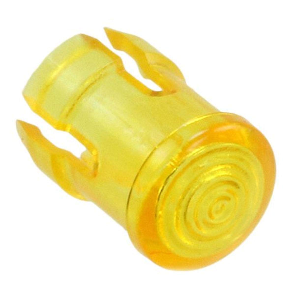 VCC SMB Series Fresnel Round Lens for 3mm T-1 LED, 0.171-Inch/4.3mm Diameter, Amber