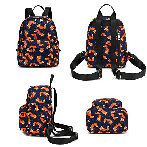 Image of Fox Mini Backpack Women Girls, Small Backpack Purse for Adults Teens Kids School Travel