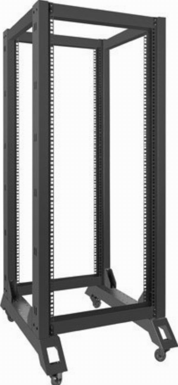 LANBERG OR01-6827-B Lanberg Open Rack 19 27U/600x800mm juodas