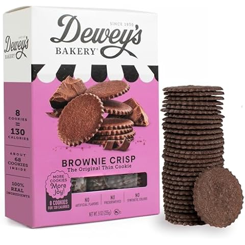 Dewey's Bakery Brownie Crisp Cookie Thins Cover