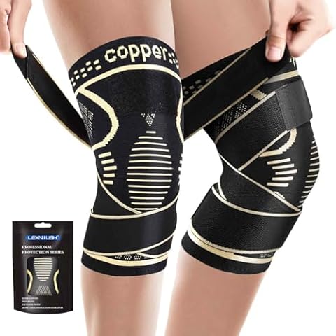 Lexniush Copper Knee Support for Pain Relief Cover