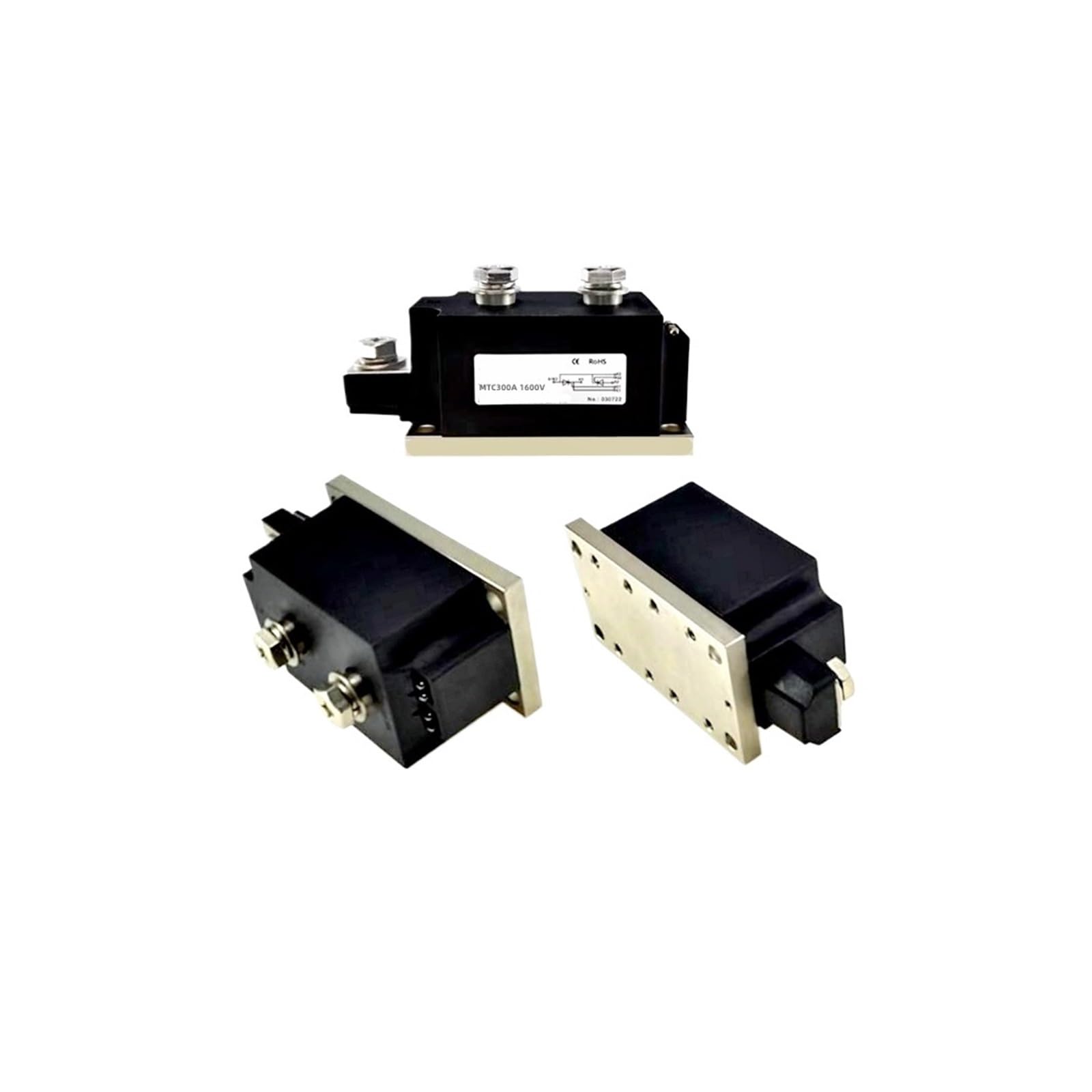 CLBSWYEJK 1pcs MTC300A 1600V 2000V thyristor module MTC200A 300A 250A 300A-1600V 2000V thyristor module(MTC300A 1600V)