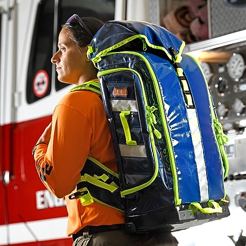 Image of Statpacks New 2023 G3+ Backup Red EMT Medic Backpack BLS ALS Trauma Bag for EMS, Police, Firefighters
