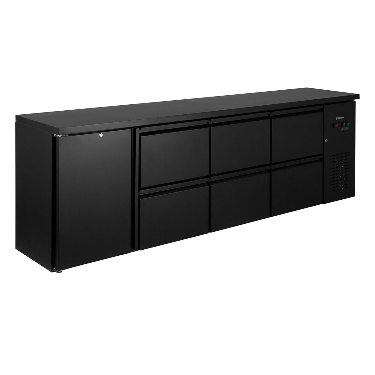 GastroHero ECO Refrigerated Bar Back 1/6 | CHR Catering Supplies