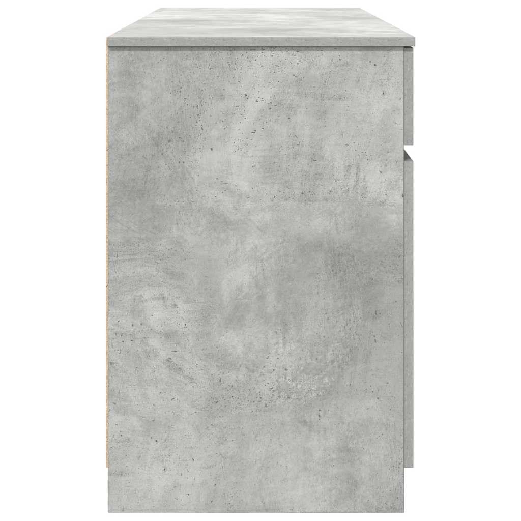 Biurko Szary Cement Drewniany Inżynieria 140 x 49 x 76 cm z 2